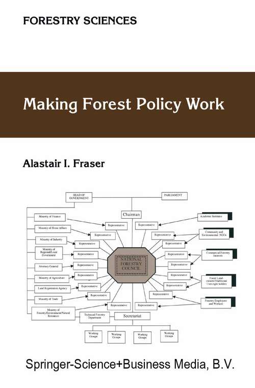 Book cover of Making Forest Policy Work (2002) (Forestry Sciences #73)