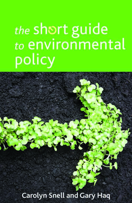 Book cover of The short guide to environmental policy (Short Guides (PDF))