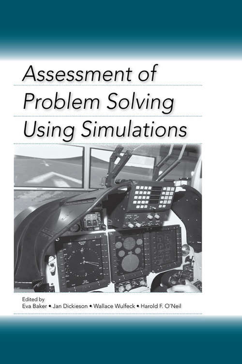 Book cover of Assessment of Problem Solving Using Simulations