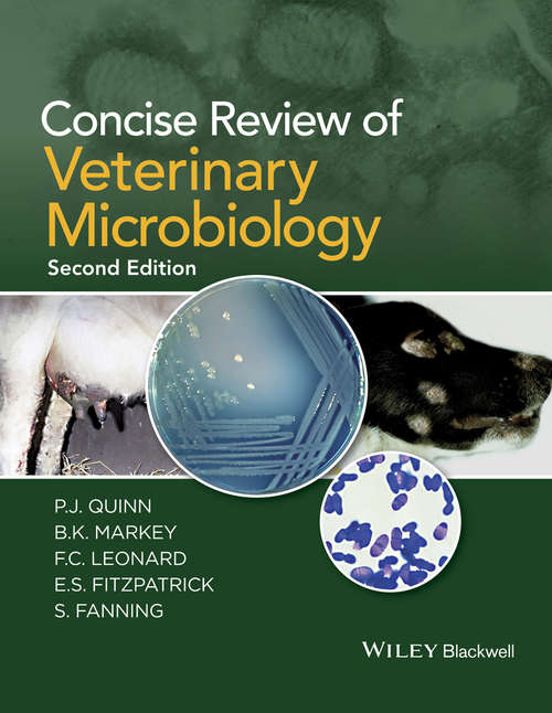 Book cover of Concise Review of Veterinary Microbiology (2)
