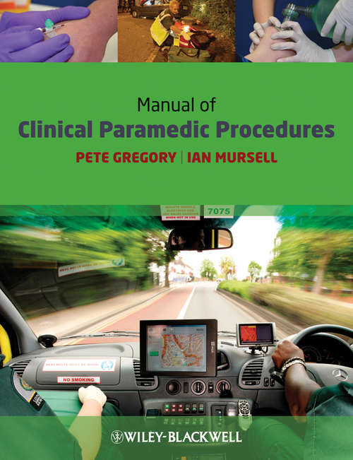 Book cover of Manual of Clinical Paramedic Procedures (2)