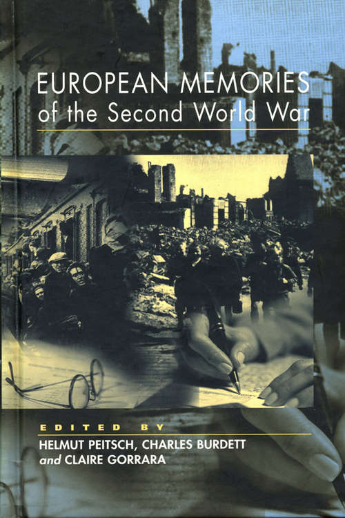 Book cover of European Memories of the Second World War