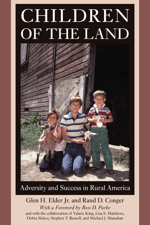 Book cover of Children of the Land: Adversity and Success in Rural America (The John D. and Catherine T. MacArthur Foundation Series on Mental Health and Development, Studies on Successful Adolescent Development)