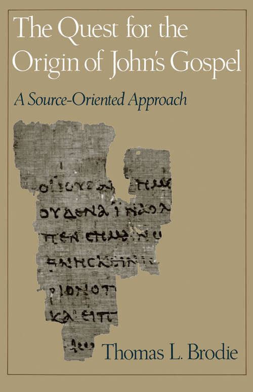 Book cover of The Gospel According to John: A Literary and Theological Commentary