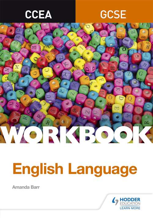 Book cover of CCEA GCSE English Language Workbook