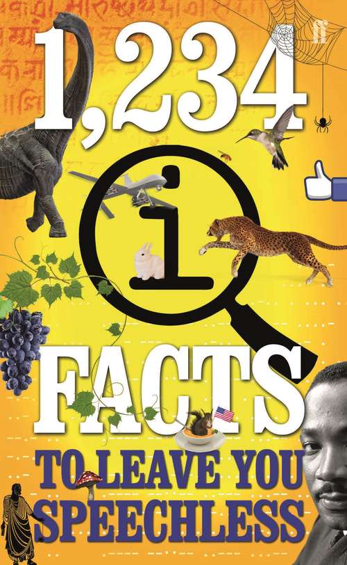 Book cover of 1,234 QI Facts to Leave You Speechless (Main) (Quite Interesting Ser.)
