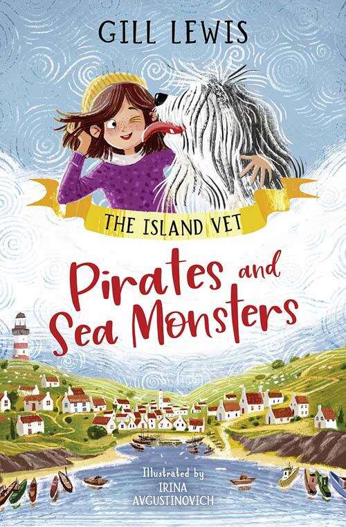 Book cover of The Island Vet (1) — PIRATES AND SEA MONSTERS