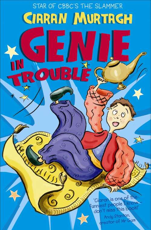 Book cover of Genie In Trouble (Genie Academy #2)
