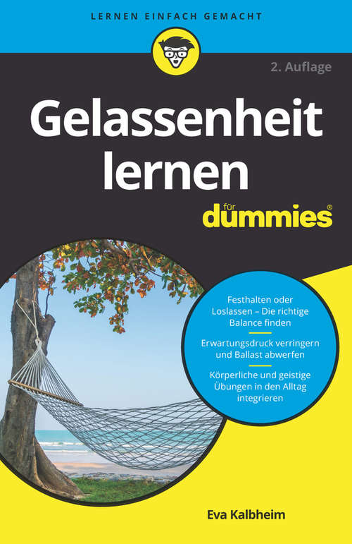 Book cover of Gelassenheit lernen für Dummies (2. Auflage) (Für Dummies)