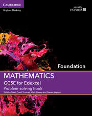 Book cover of GCSE Mathematics for Edexcel Foundation Problem-solving Book (PDF)