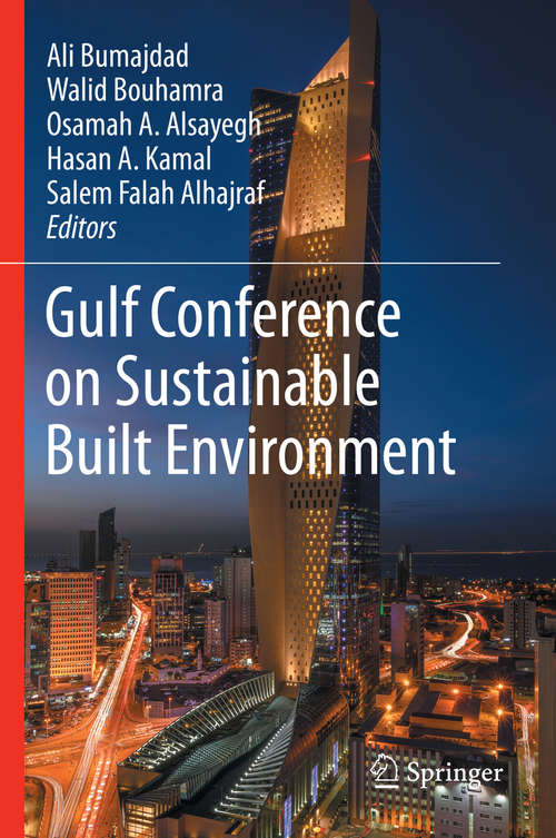 Book cover of Gulf Conference on Sustainable Built  Environment (1st ed. 2020)