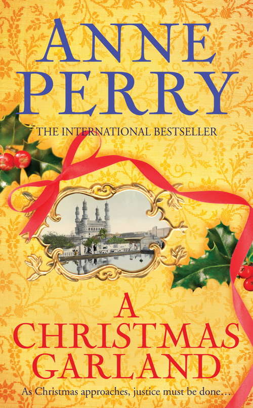 Book cover of A Christmas Garland: A festive mystery set in nineteenth-century India (Christmas Novella #10)