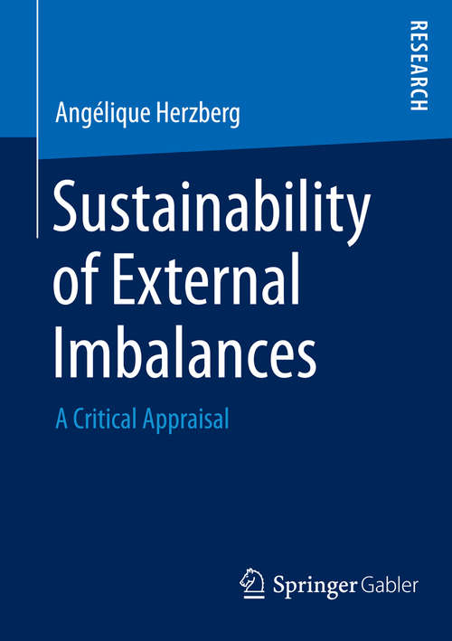 Book cover of Sustainability of External Imbalances: A Critical Appraisal (2015)