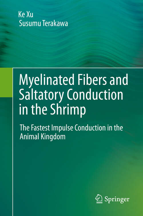 Book cover of Myelinated Fibers and Saltatory Conduction in the Shrimp: The Fastest Impulse Conduction in the Animal Kingdom (2013)