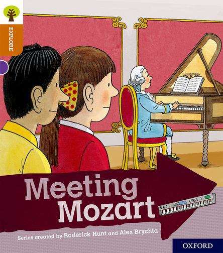 Book cover of Explore with Biff, Chip and Kipper, Level 8: Meeting Mozart (PDF)