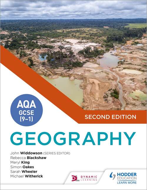 Book cover of AQA GCSE (9–1) Geography Second Edition