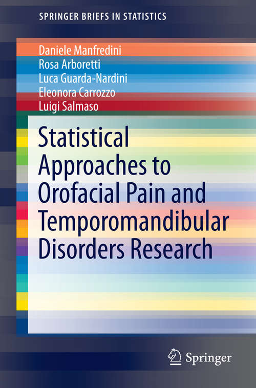 Book cover of Statistical Approaches to Orofacial Pain and Temporomandibular Disorders Research (2014) (SpringerBriefs in Statistics)