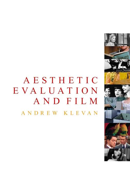 Book cover of Aesthetic evaluation and film (Current Practices in Ophthalmology)