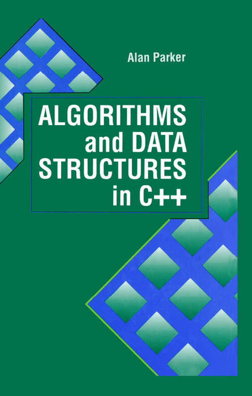Book cover of Algorithms and Data Structures in C++