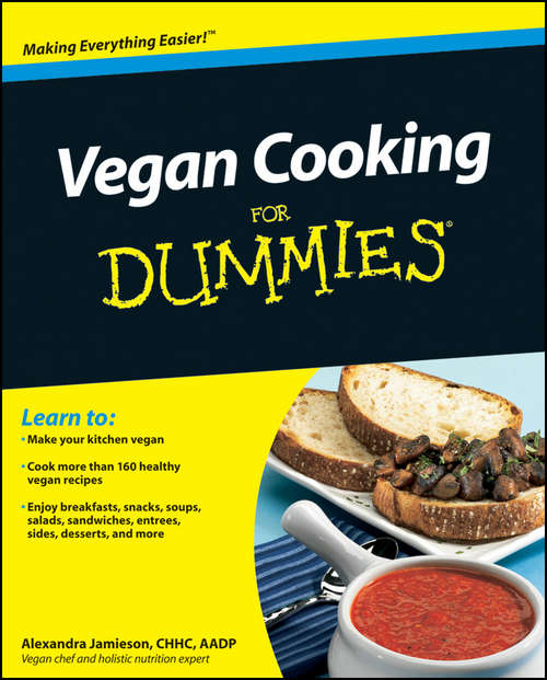 Book cover of Vegan Cooking For Dummies