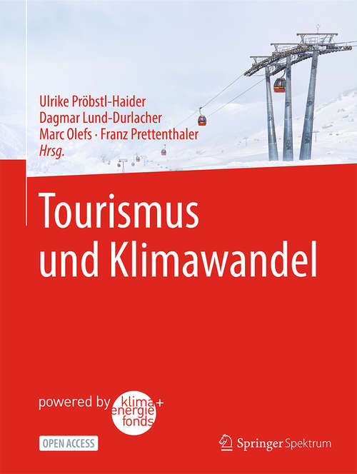 Book cover of Tourismus und Klimawandel (1. Aufl. 2021)