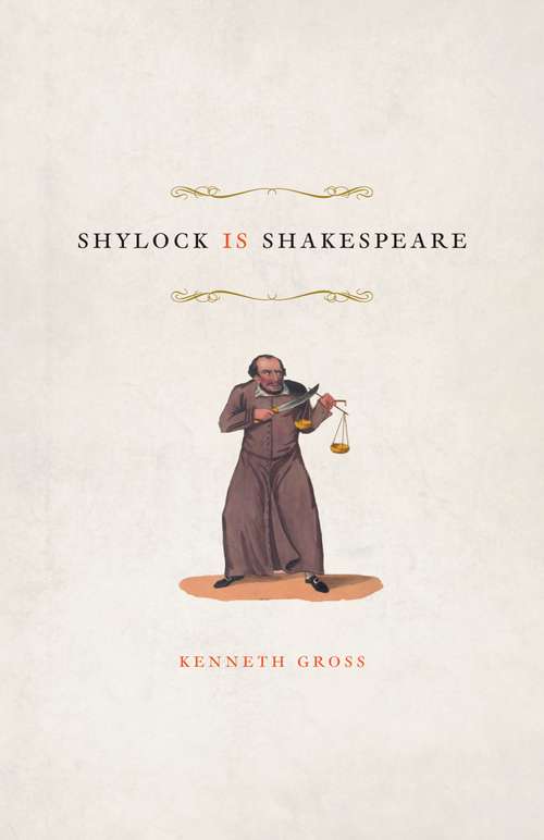 Book cover of Shylock Is Shakespeare