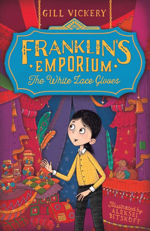 Book cover of Franklin's Emporium: The White Lace Gloves (Black Cats)