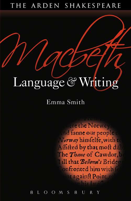 Book cover of Macbeth: Language and Writing (Arden Student Skills: Language and Writing)