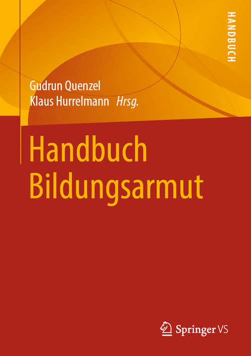 Book cover of Handbuch Bildungsarmut (1. Aufl. 2019)