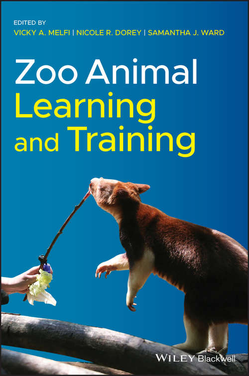 Book cover of Zoo Animal Learning and Training