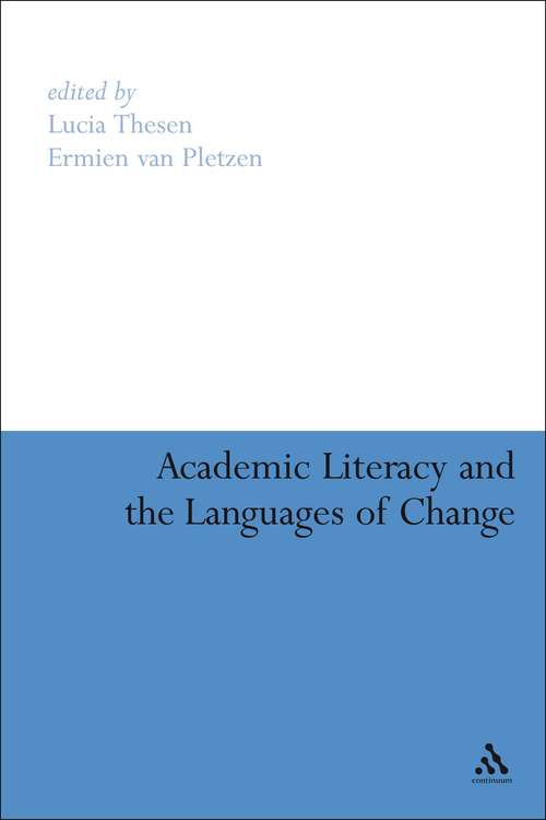 Book cover of Academic Literacy and the Languages of Change