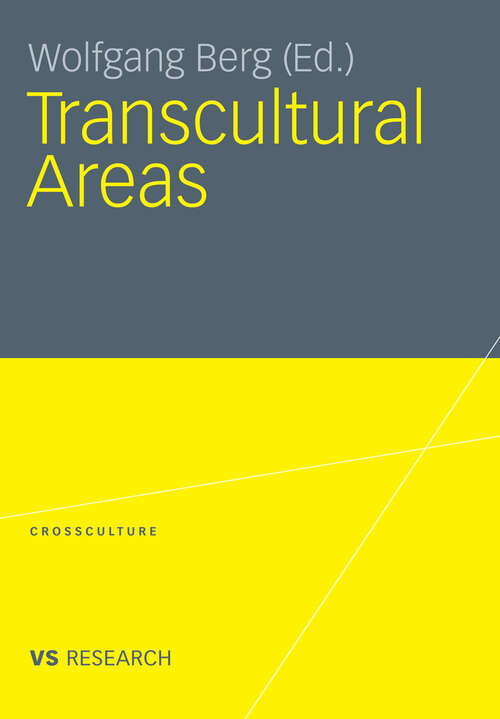 Book cover of Transcultural Areas (2011) (Crossculture)