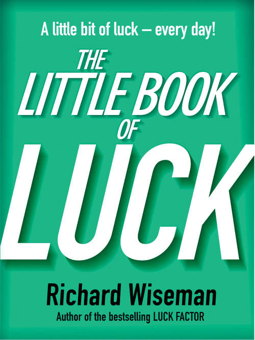 Book cover of The Little Book Of Luck