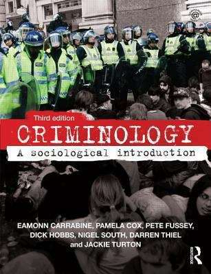 Book cover of Criminology: A Sociological Introduction (PDF)