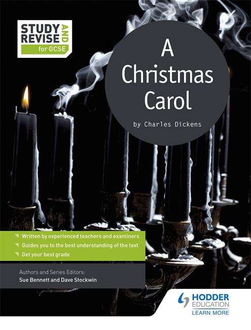 Book cover of Study and Revise for GCSE: A Christmas Carol For Gcse