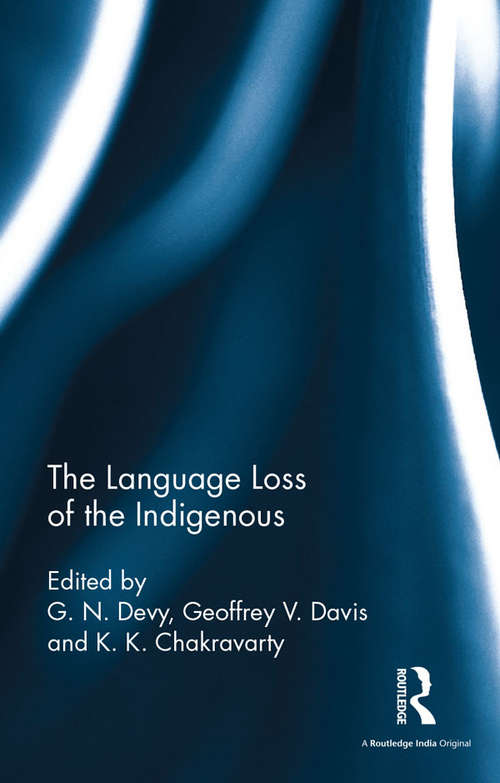 Book cover of The Language Loss of the Indigenous