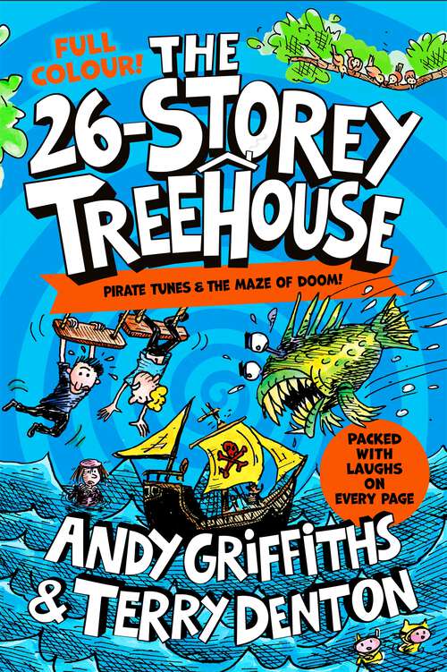 Book cover of The 26-Storey Treehouse: Colour Edition (The Treehouse Series #2)