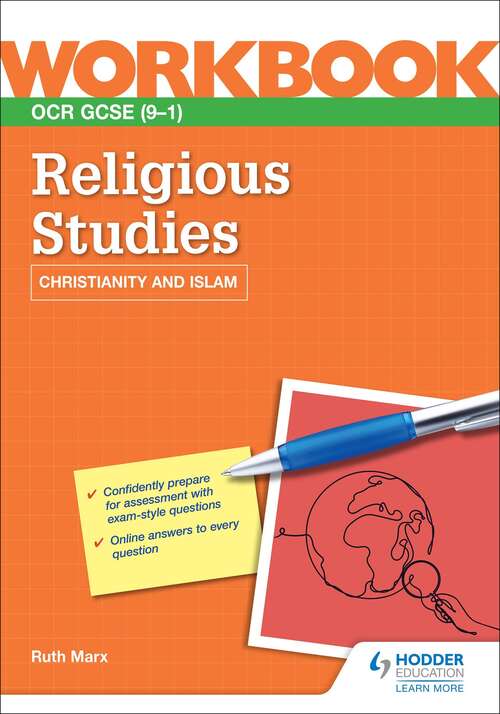 Book cover of OCR GCSE Religious Studies Workbook: Christianity and Islam