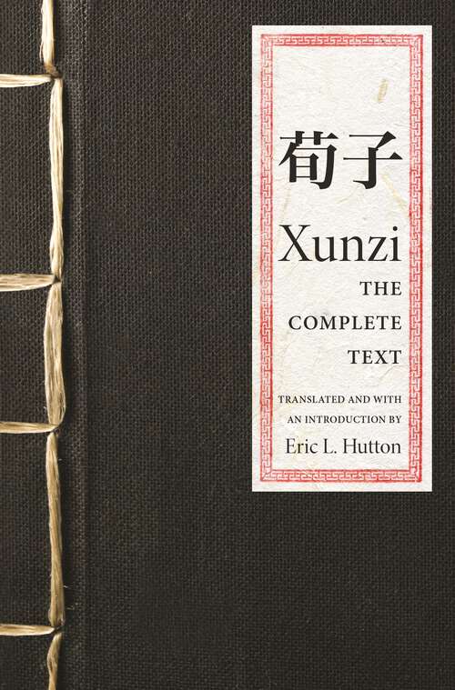Book cover of Xunzi: The Complete Text