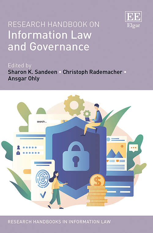 Book cover of Research Handbook on Information Law and Governance (Research Handbooks in Information Law series)