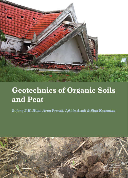 Book cover of Geotechnics of Organic Soils and Peat