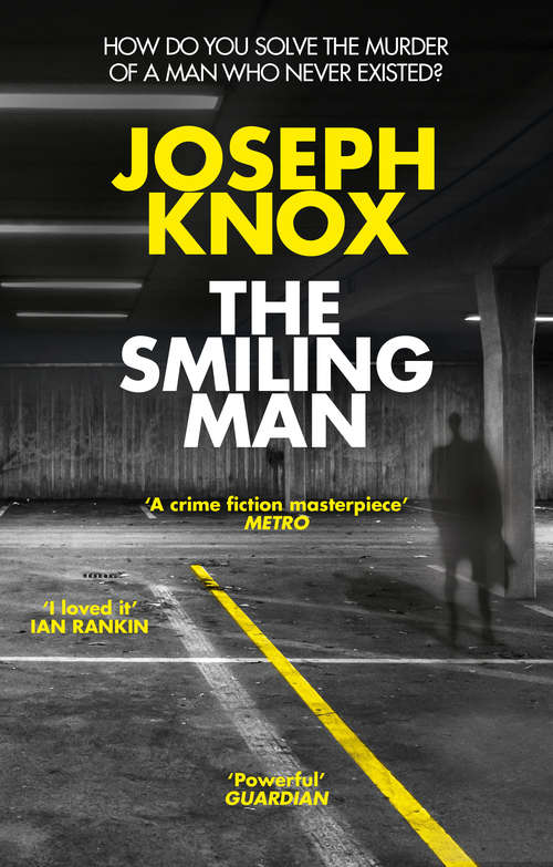Book cover of The Smiling Man: A Novel (Aidan Waits #4)