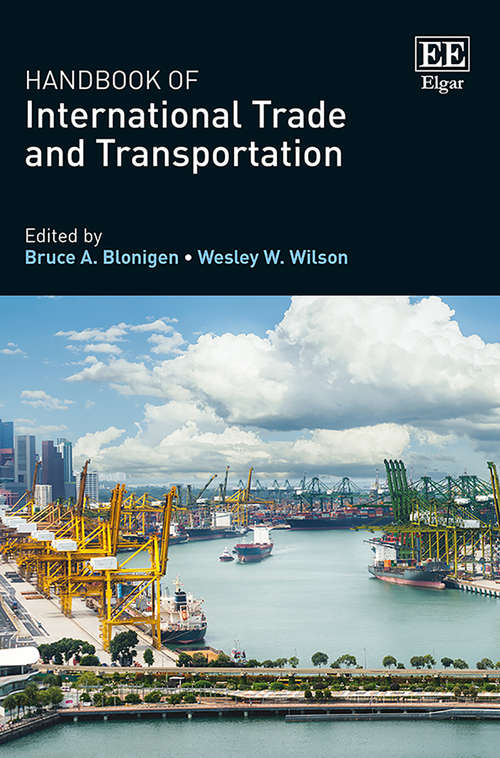 Book cover of Handbook of International Trade and Transportation