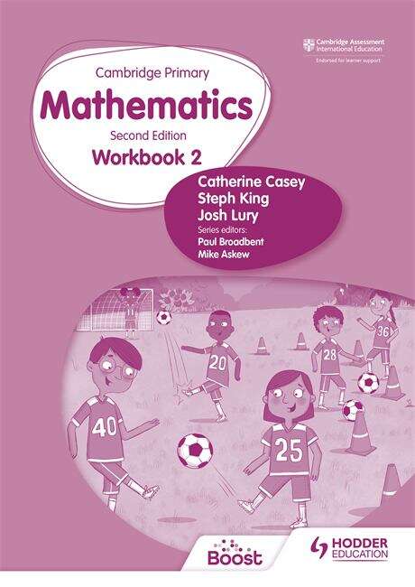 Book cover of Cambridge Primary Mathematics Workbook 2 Second Edition