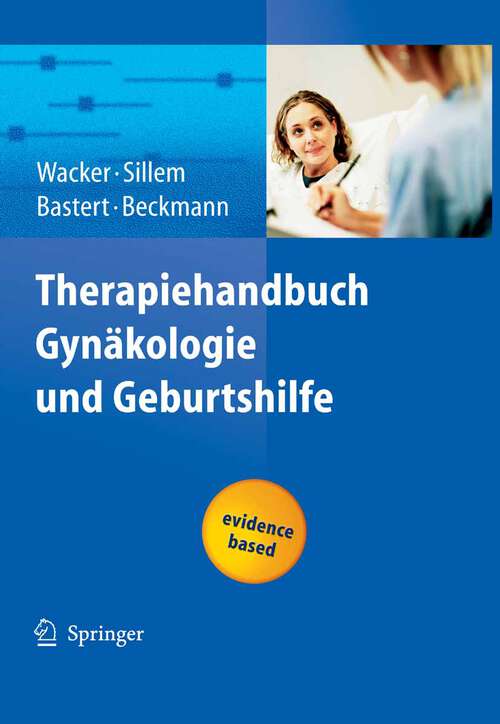 Book cover of Therapiehandbuch Gynäkologie und Geburtshilfe (2007)