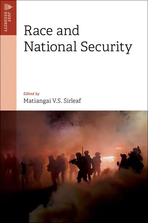 Book cover of Race and National Security (Just Security)