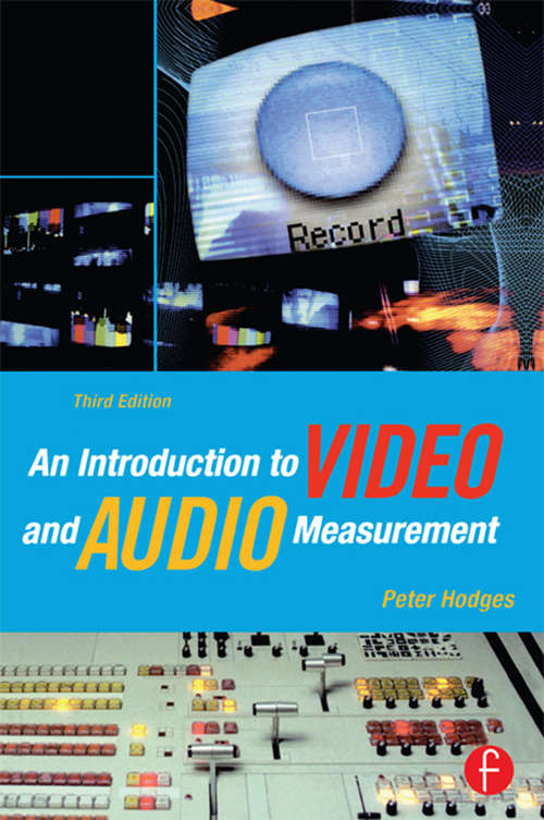 Book cover of An Introduction to Video and Audio Measurement (3)