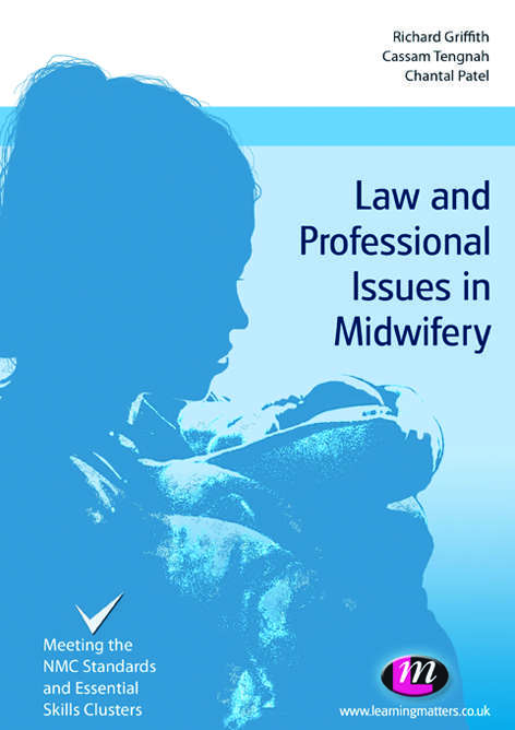 Book cover of Law and Professional Issues in Midwifery (1st edition) (PDF)