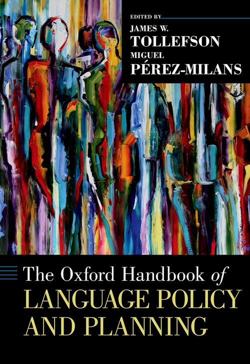 Book cover of The Oxford Handbook of Language Policy and Planning (Oxford Handbooks)