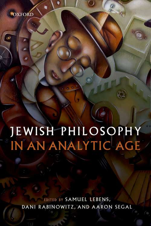Book cover of Jewish Philosophy in an Analytic Age